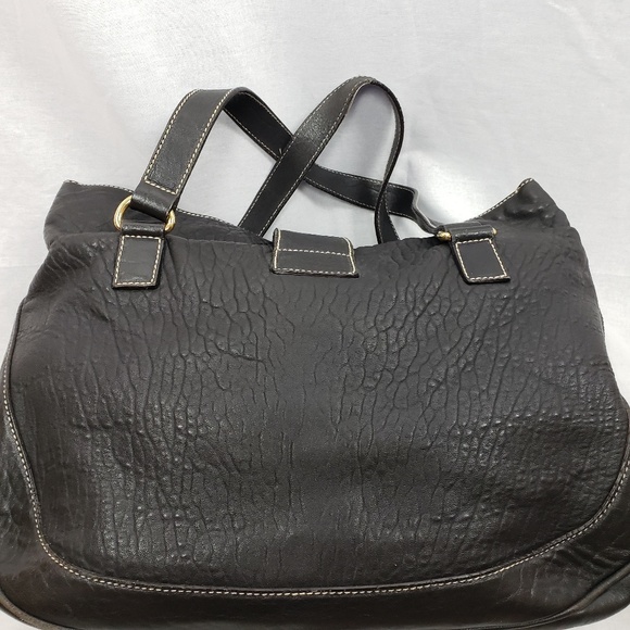 Dolce & Gabbana Thick, Blk leather Sachel - Picture 7 of 8